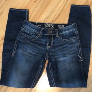 Buckle Black Skinny jeans